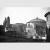 Le case intorno all'Augusteo sono in corso di demolizione, mentre il teatro-auditorio è ancora integro, gennaio 1937