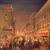 Ippolito Caffi (Belluno 1809-Lissa 1866)  I moccoletti al Corso, 1845-1847 c.a, tempera su carta, particolare