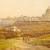 Salomon Corrodi (1810 - 1892), Roma da Monte Mario, 1876, acquerello su carta, particolare